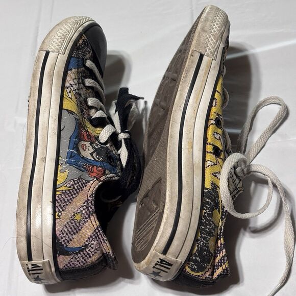 Converse All Star DC Comics Batgirl  Sneaker Women's size 7 Men's 5  - Good Cond - Picture 6 of 13